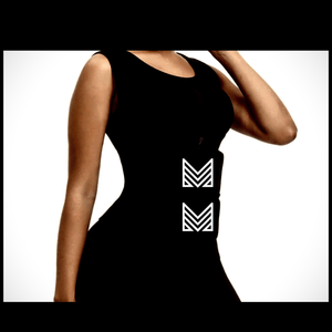 MMM Waist Trainer Vest  Double Compression –  Melanin-Muscles-Mascara-FiT-Club